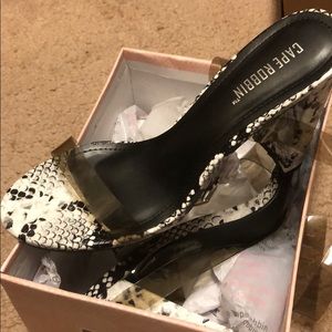 Snake Skin Heels